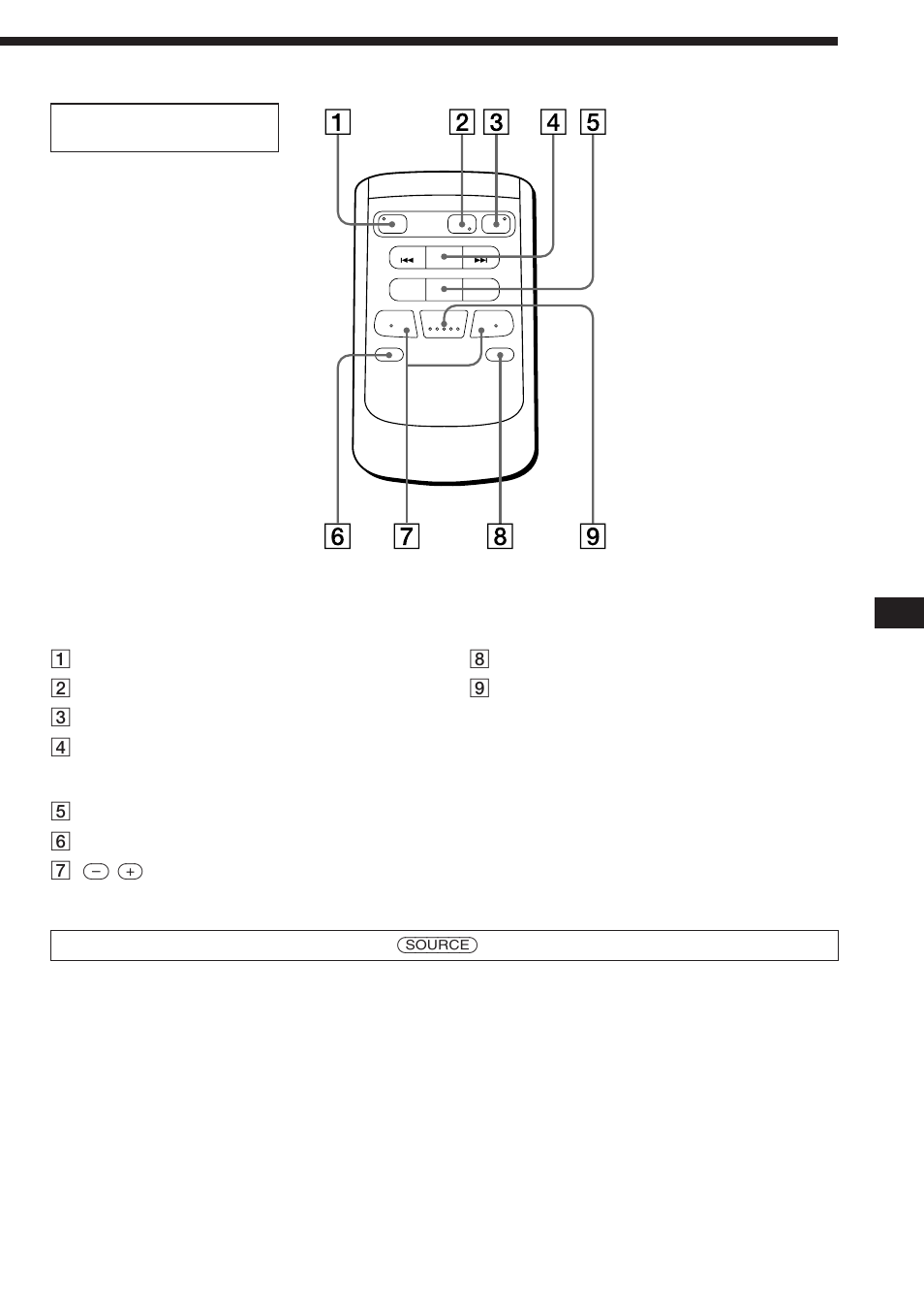 8 dspl-knapp 9 sound-knapp | Sony XR-C850RDS User Manual | Page 99 / 140