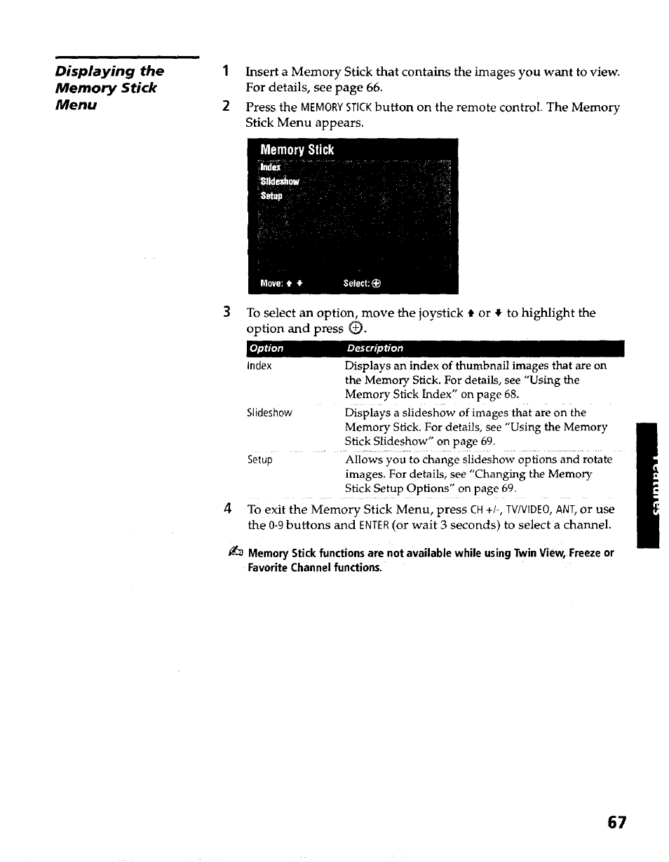 Sony KP- 57WV600 User Manual | Page 68 / 100