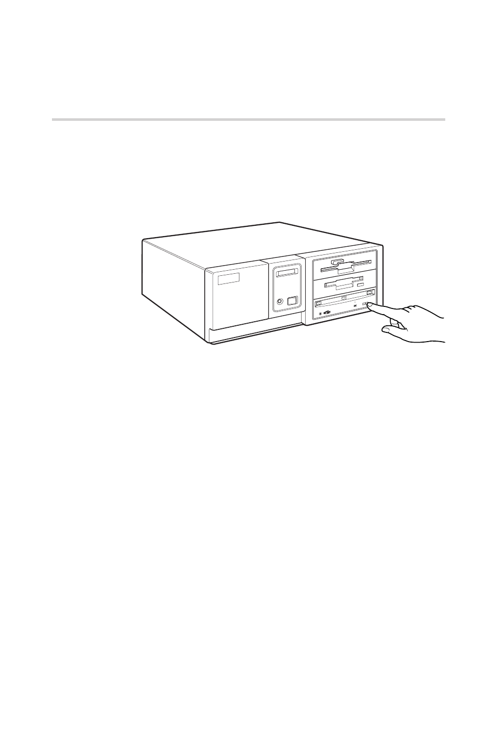 Ejecting a caddy | Sony CD-R Drive Unit CDU948S User Manual | Page 23 / 29