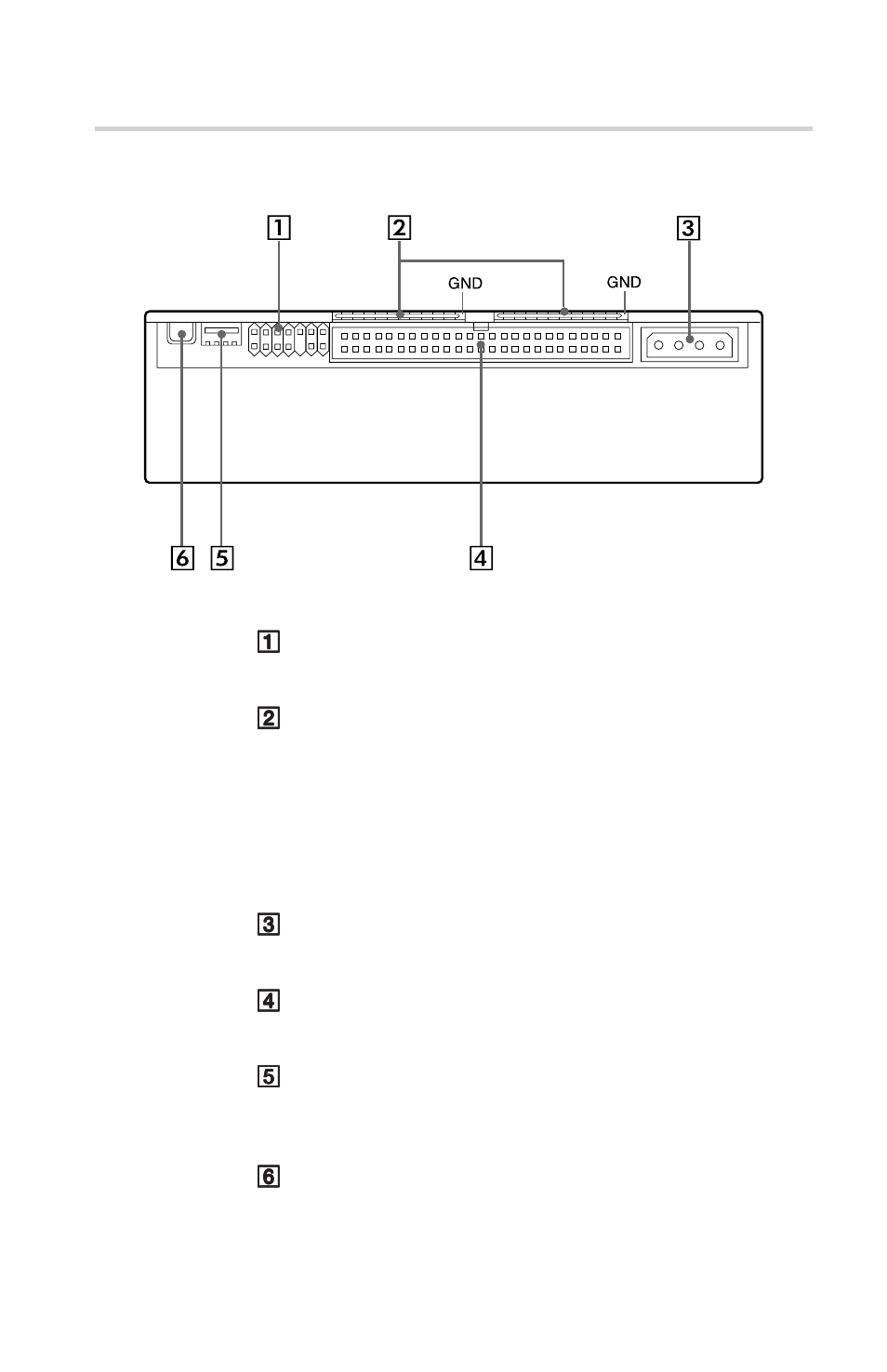 Rear panel | Sony CD-R Drive Unit CDU948S User Manual | Page 7 / 29