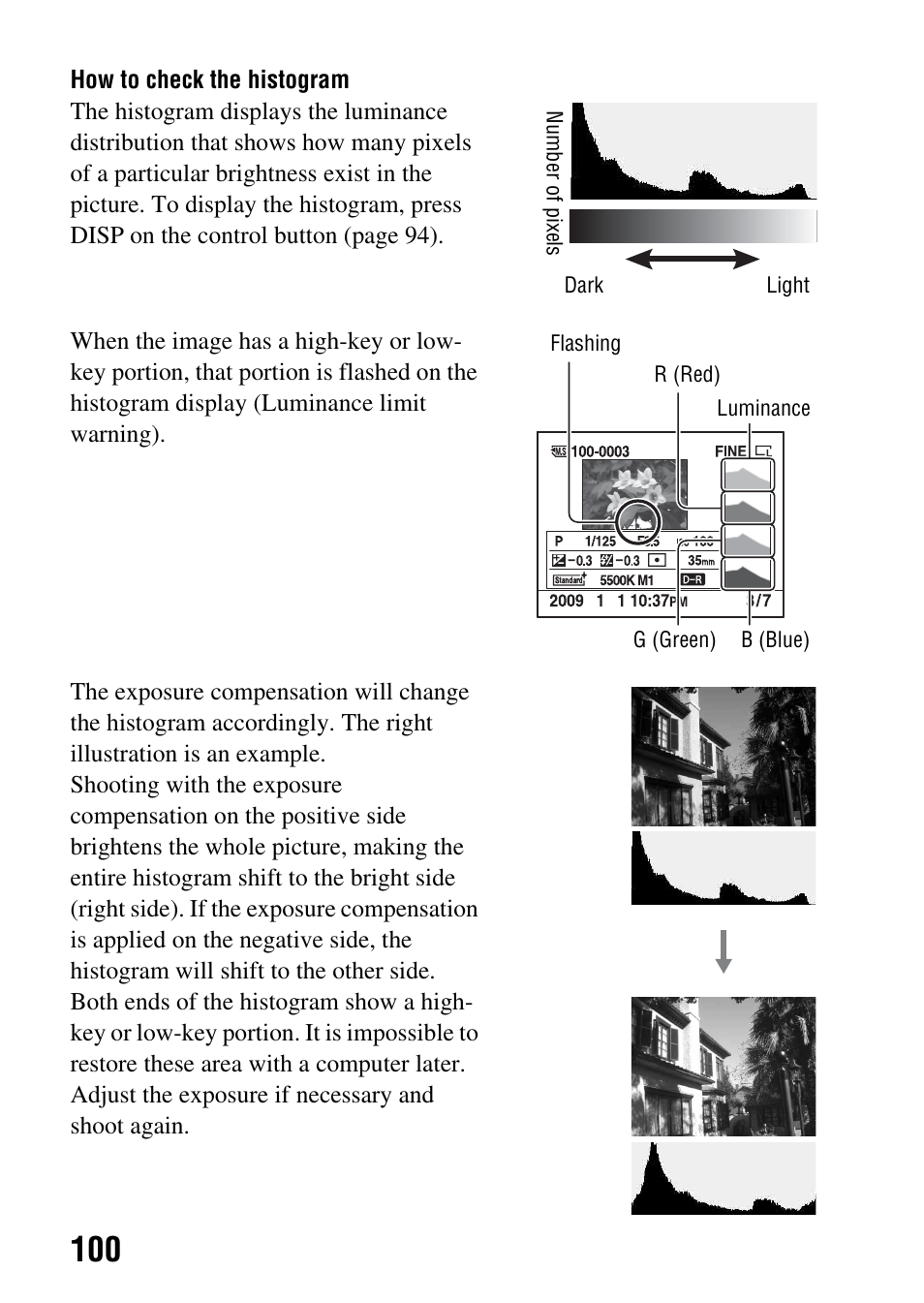 Sony Alpha 230 User Manual | Page 100 / 162