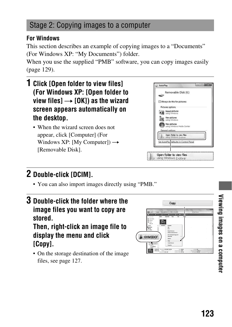 Sony Alpha 230 User Manual | Page 123 / 162