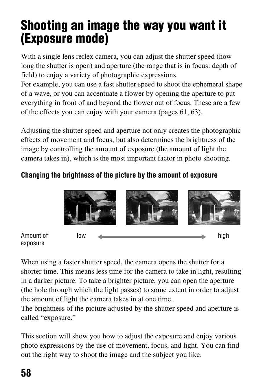 Sony Alpha 230 User Manual | Page 58 / 162