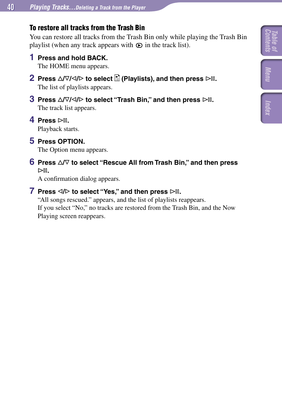 Sony NW-A1000 Series User Manual | Page 40 / 94