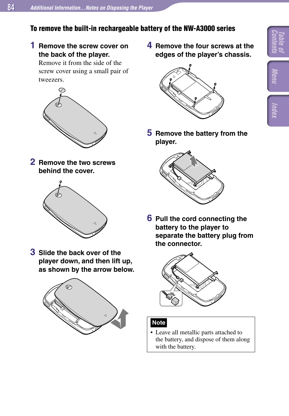 Sony NW-A1000 Series User Manual | Page 84 / 94