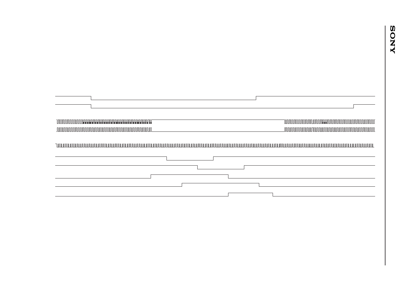 Drive timing chart (horizontal sync) | Sony ICX418ALB User Manual | Page 18 / 20