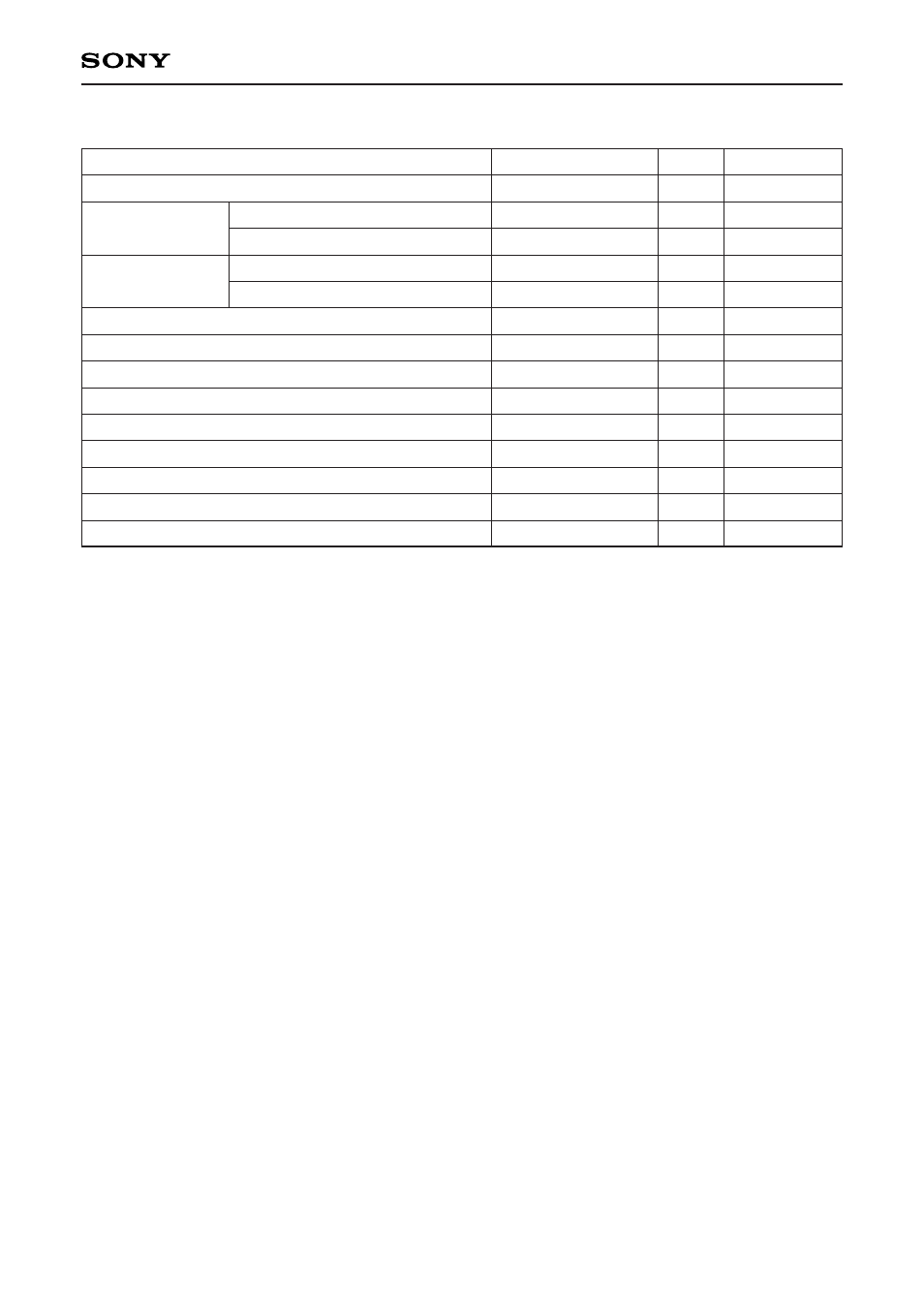 Sony ICX418ALB User Manual | Page 4 / 20