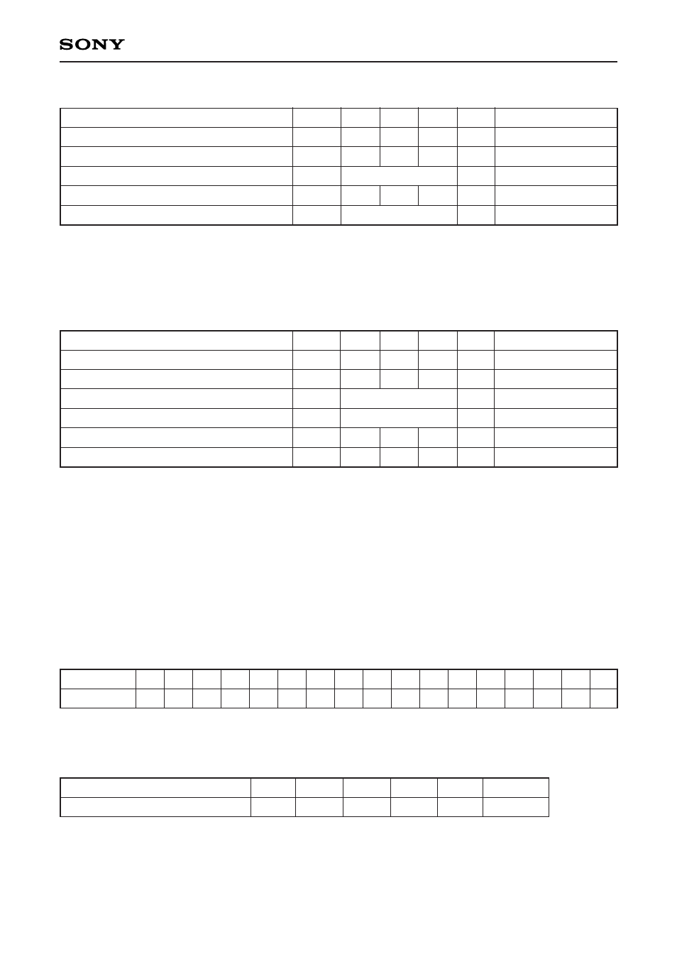 Sony ICX418ALB User Manual | Page 5 / 20