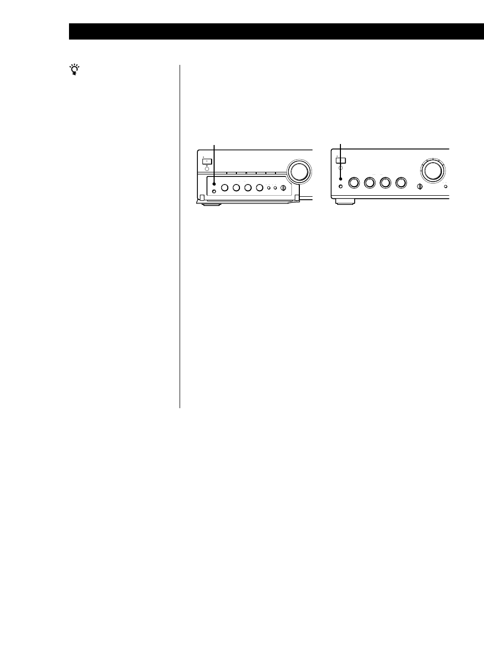 Basic operations 8 | Sony TA-FB920R User Manual | Page 8 / 48