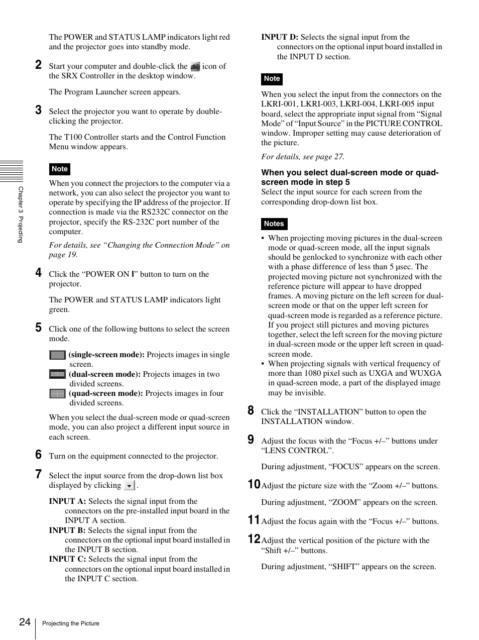 Sony SRX-T110 User Manual | Page 24 / 43