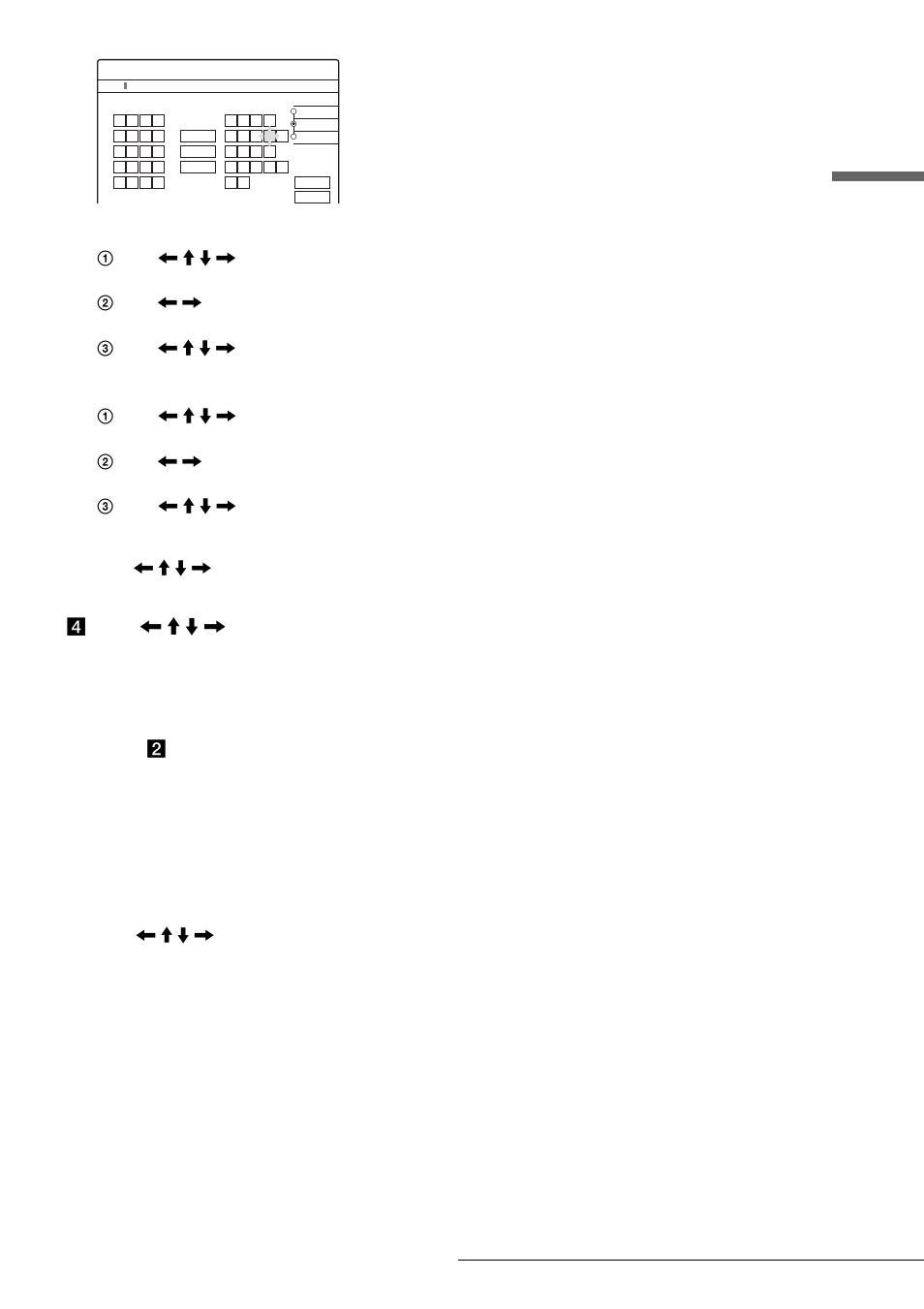 Select the next character, or press set | Sony RDR-GX7 User Manual | Page 19 / 96