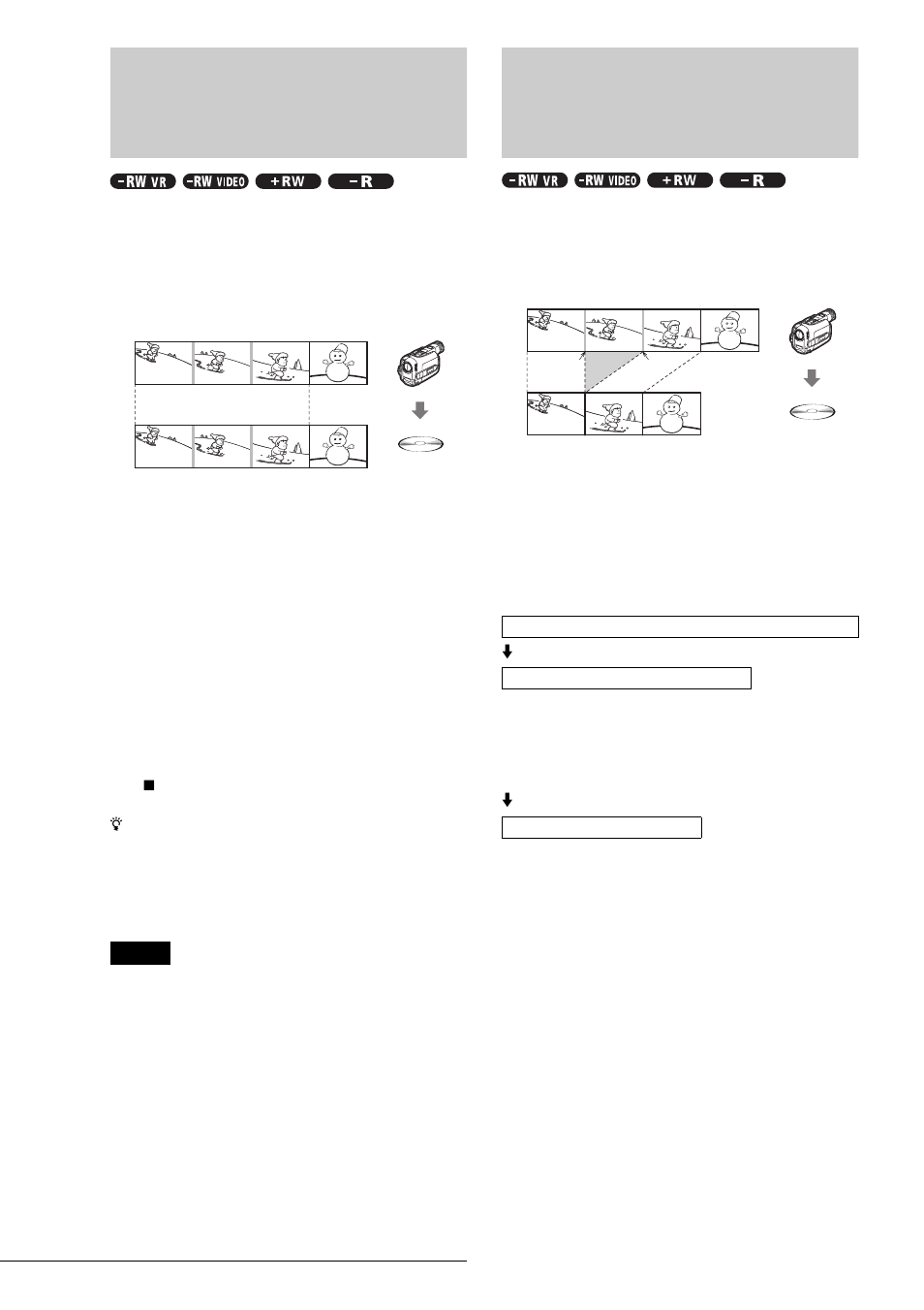 Program edit, Recording an entire dv/digital8 format, Tape (one touch dub) | Sony RDR-GX7 User Manual | Page 62 / 96