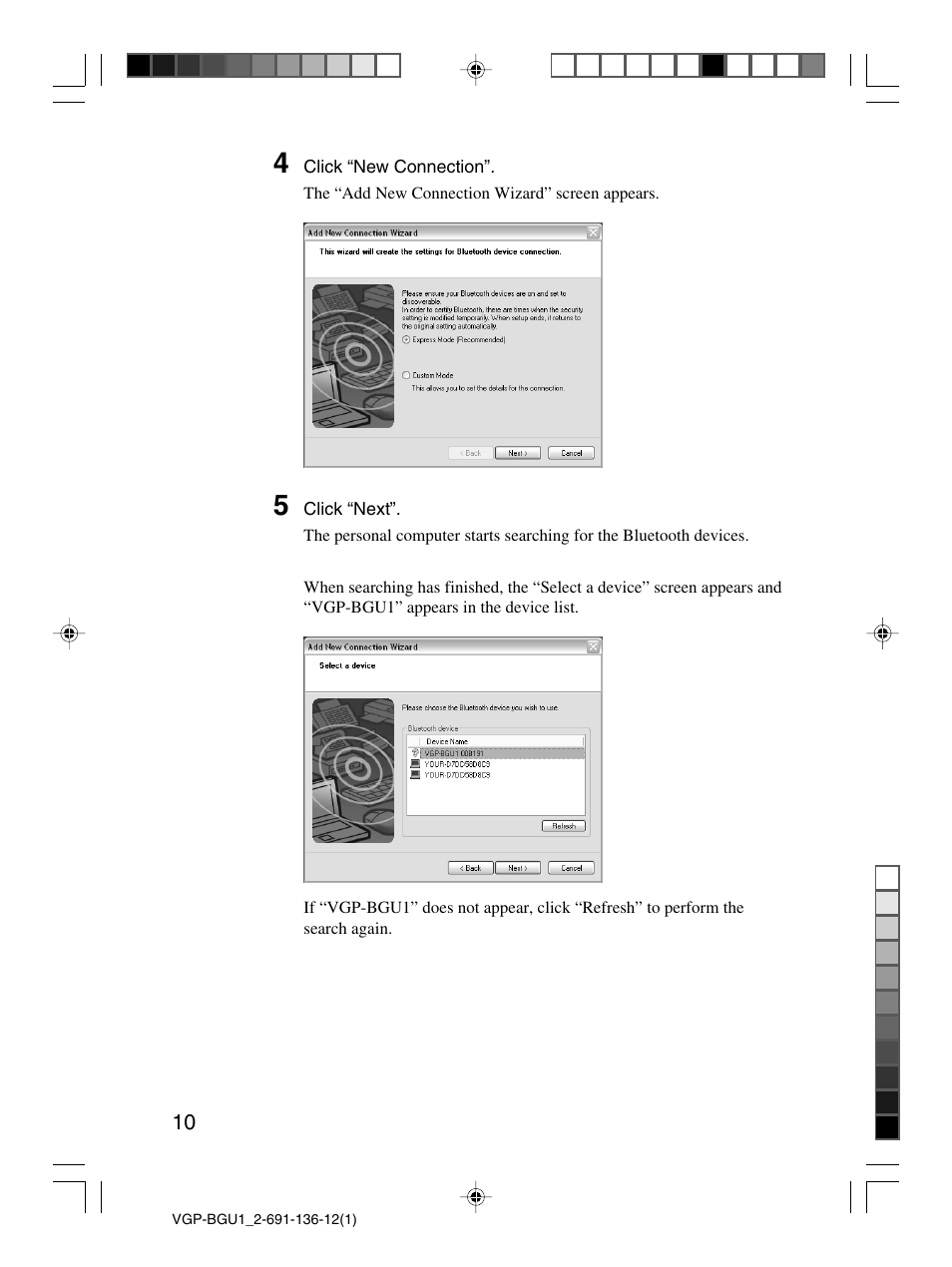 Sony VGP-BGU1 User Manual | Page 10 / 23