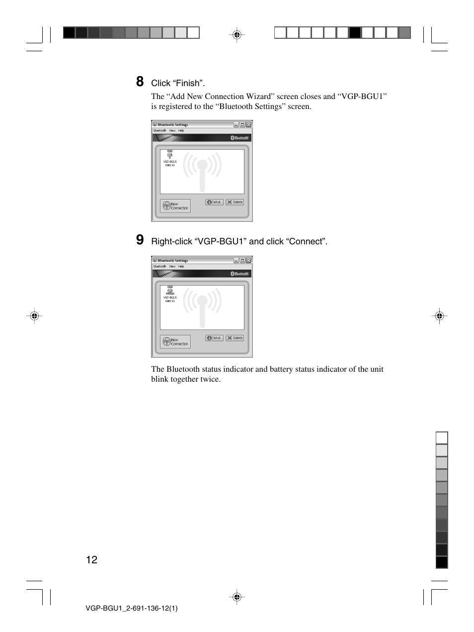 Sony VGP-BGU1 User Manual | Page 12 / 23