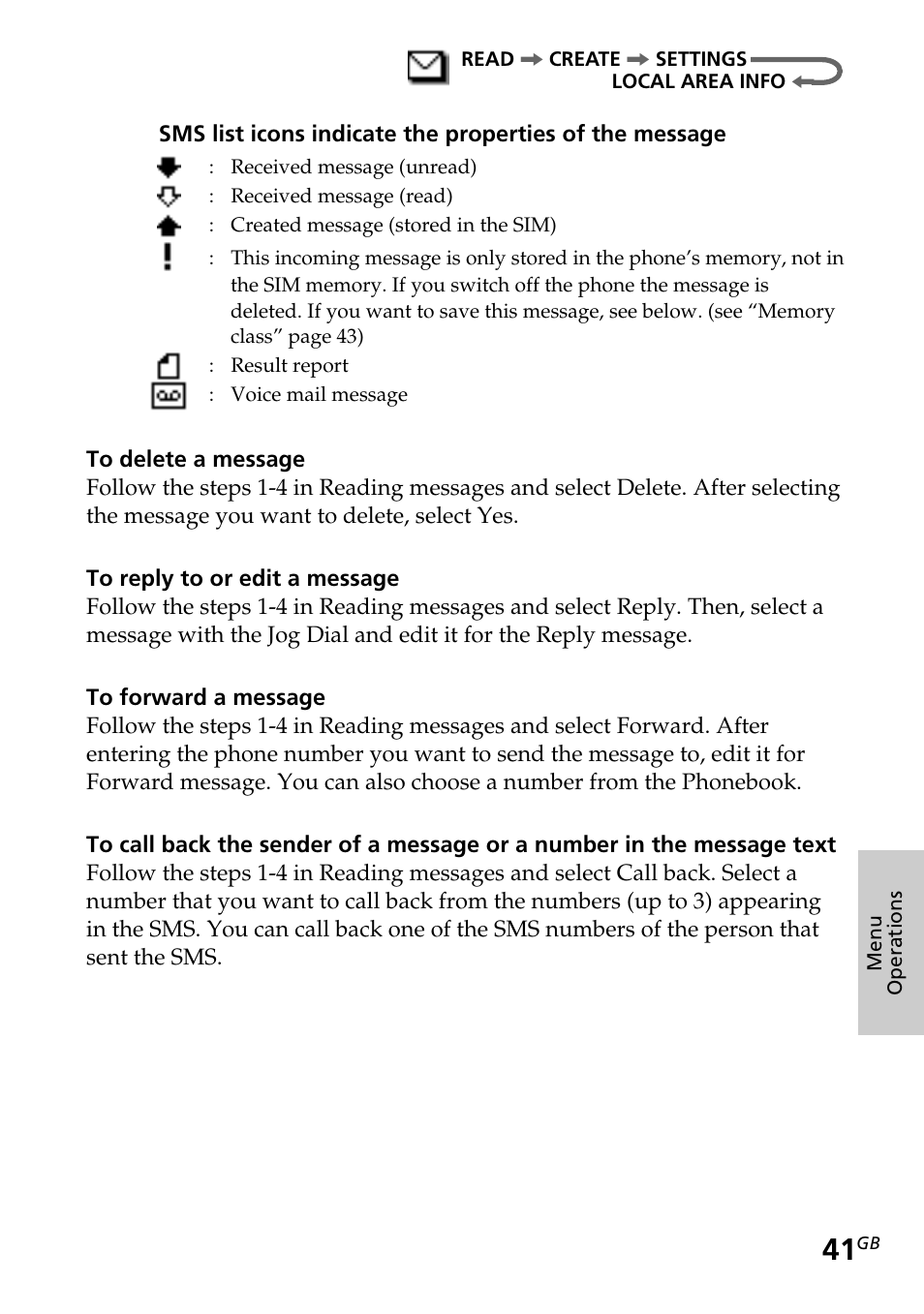 Sony CMD-Z5 User Manual | Page 41 / 84
