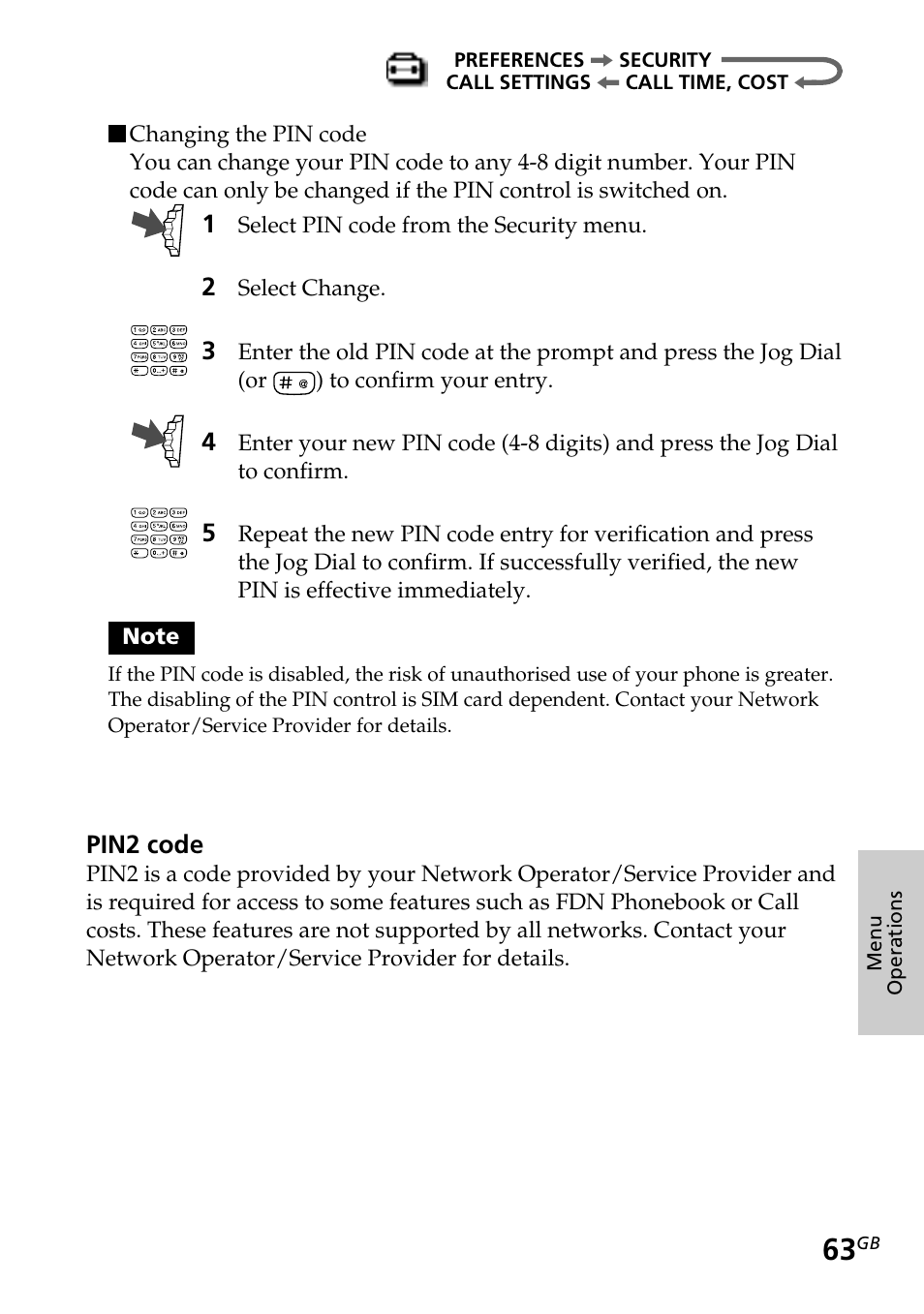Sony CMD-Z5 User Manual | Page 63 / 84