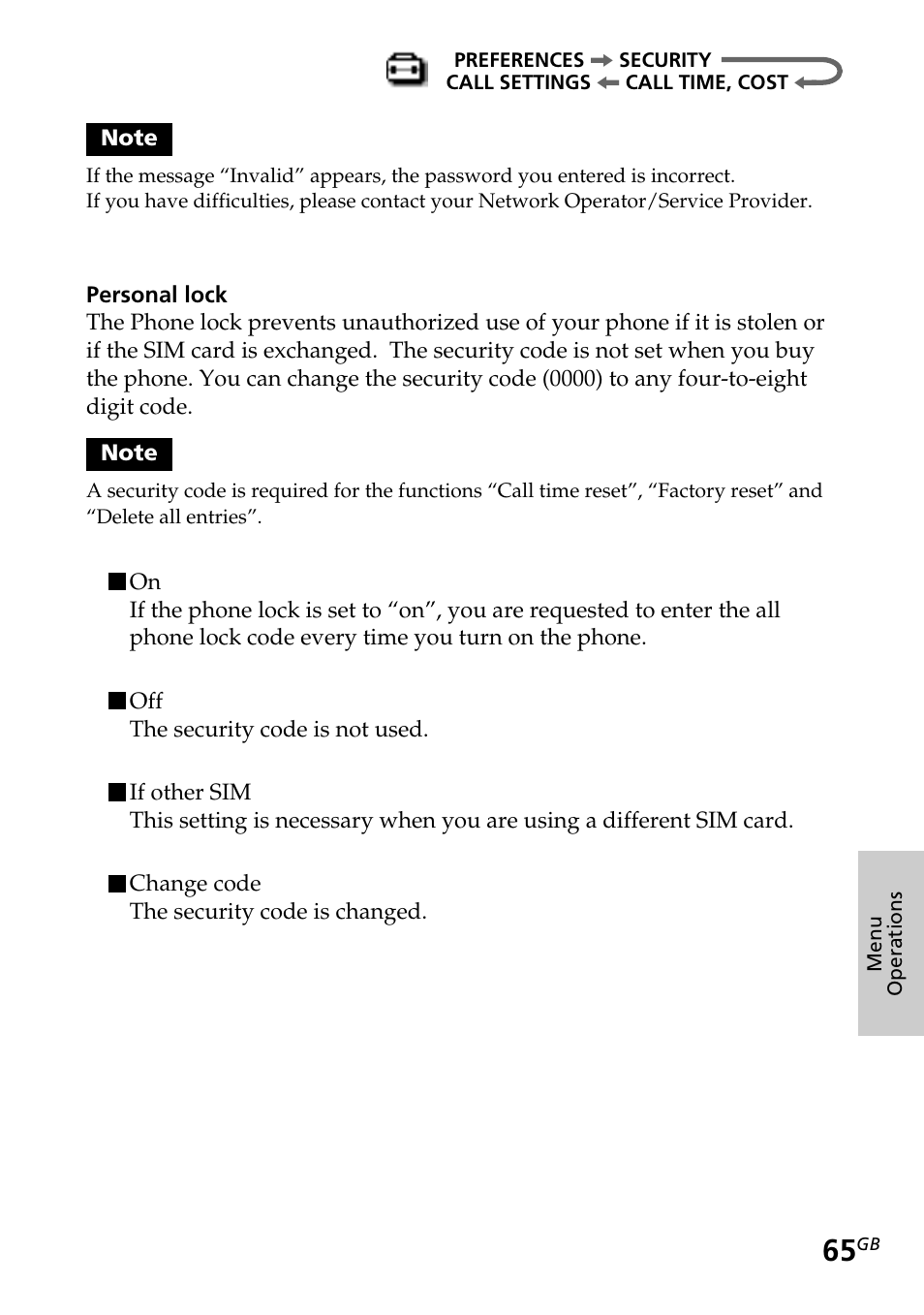Sony CMD-Z5 User Manual | Page 65 / 84
