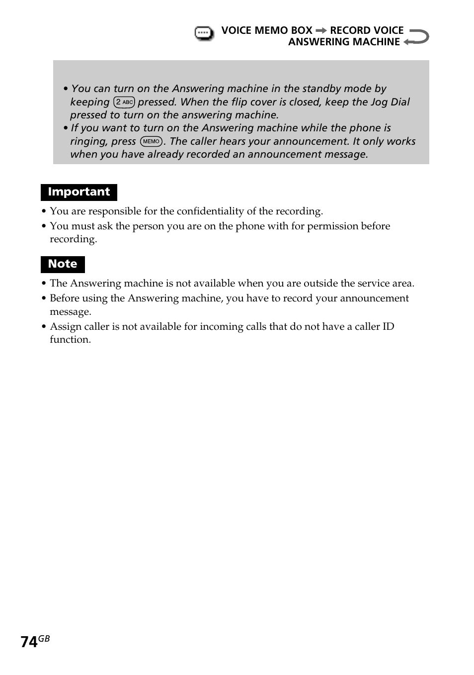 Tips | Sony CMD-Z5 User Manual | Page 74 / 84