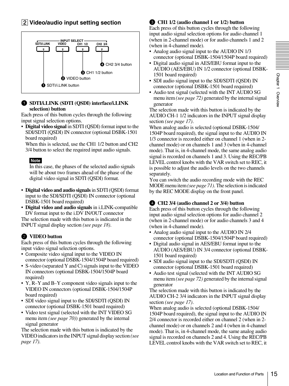 Sony 1500AP User Manual | Page 15 / 125