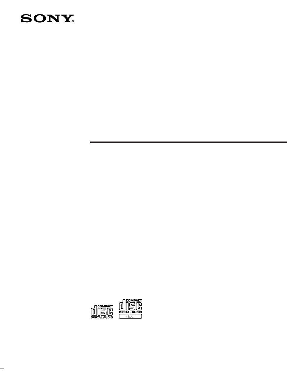 Sony CDP-CX240 User Manual | 32 pages