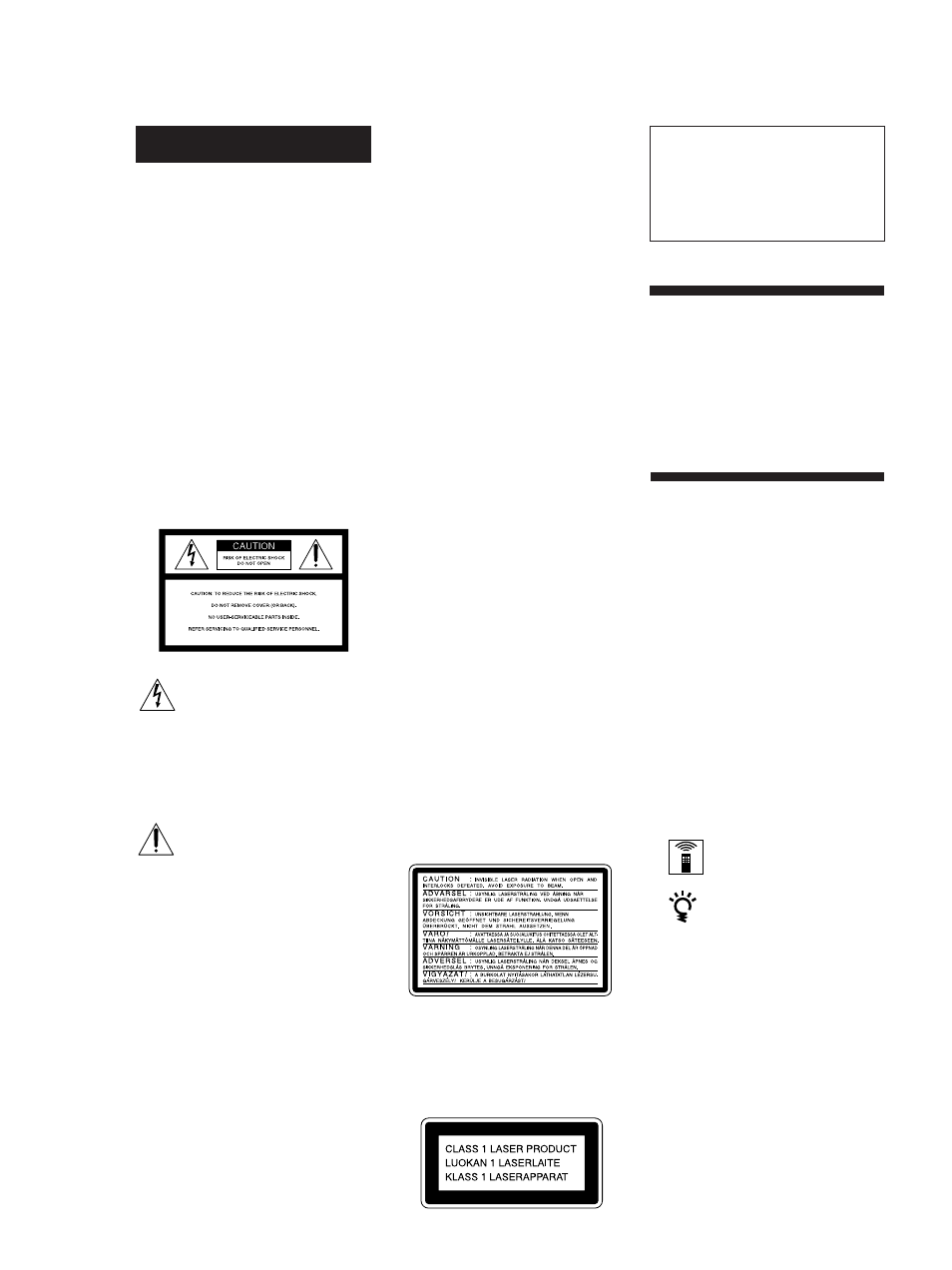 Welcome, About this manual, 2warning | Sony CDP-CX240 User Manual | Page 2 / 32