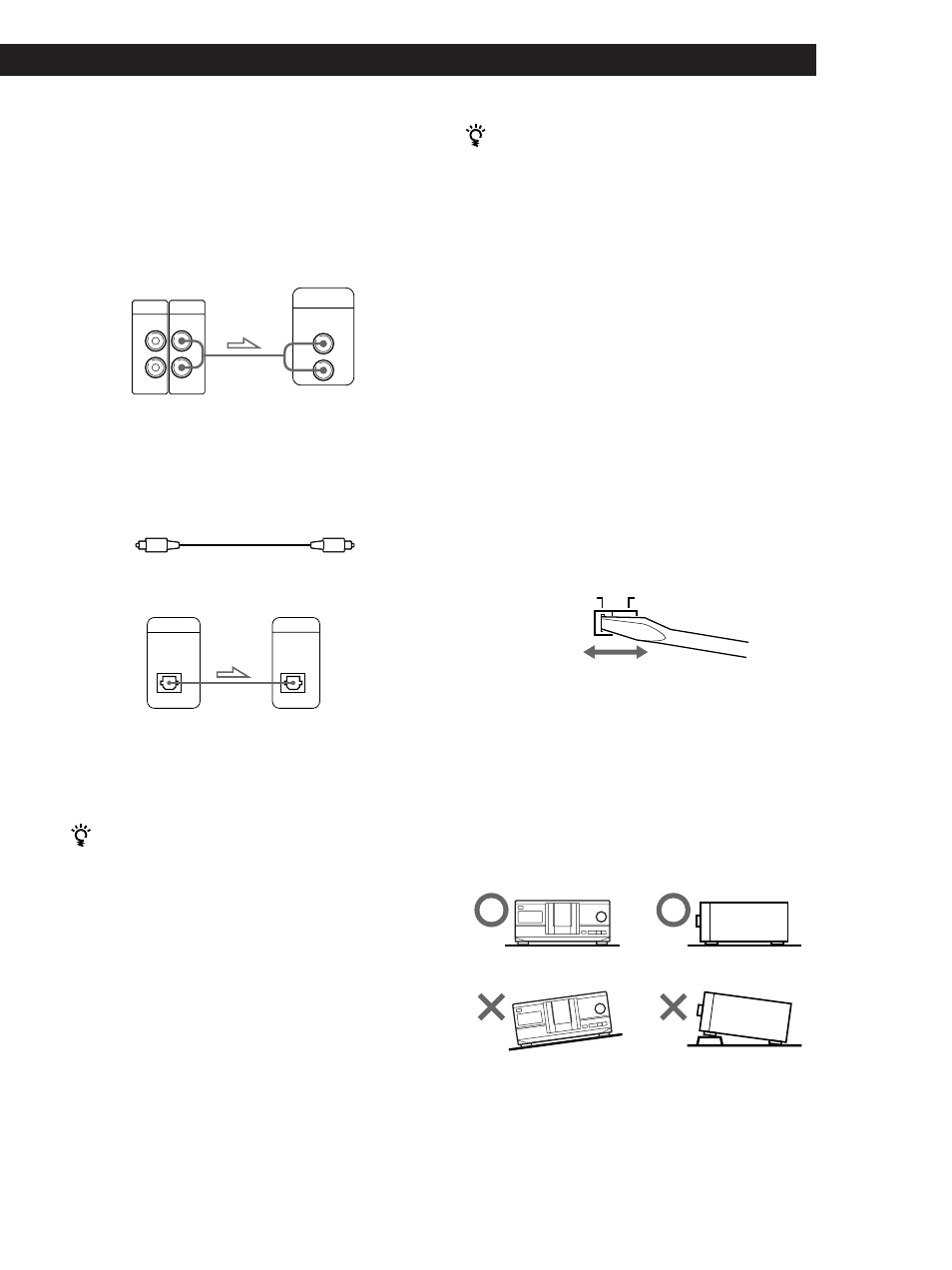 Playing cds getting started, Getting started hookups, Connecting the ac power cord | Sony CDP-CX240 User Manual | Page 5 / 32