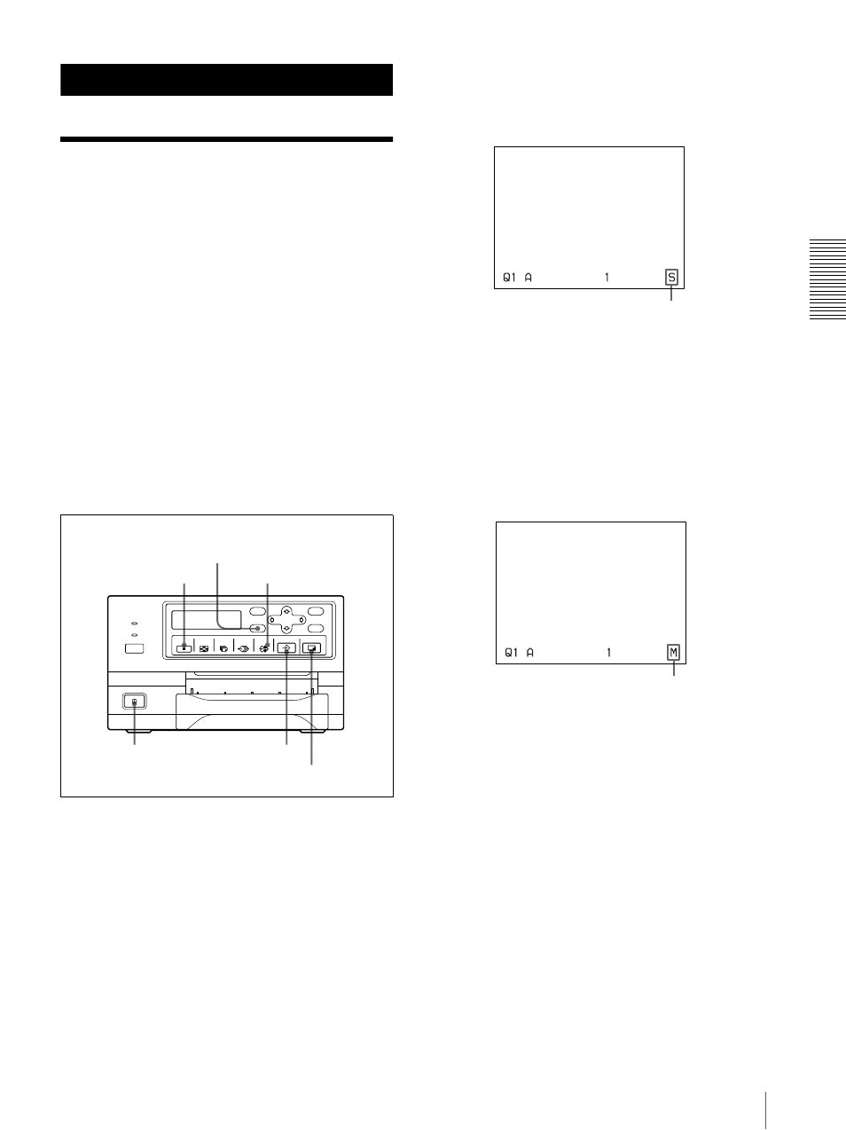 Operation, Making full-size image printouts | Sony UP20 User Manual | Page 17 / 67