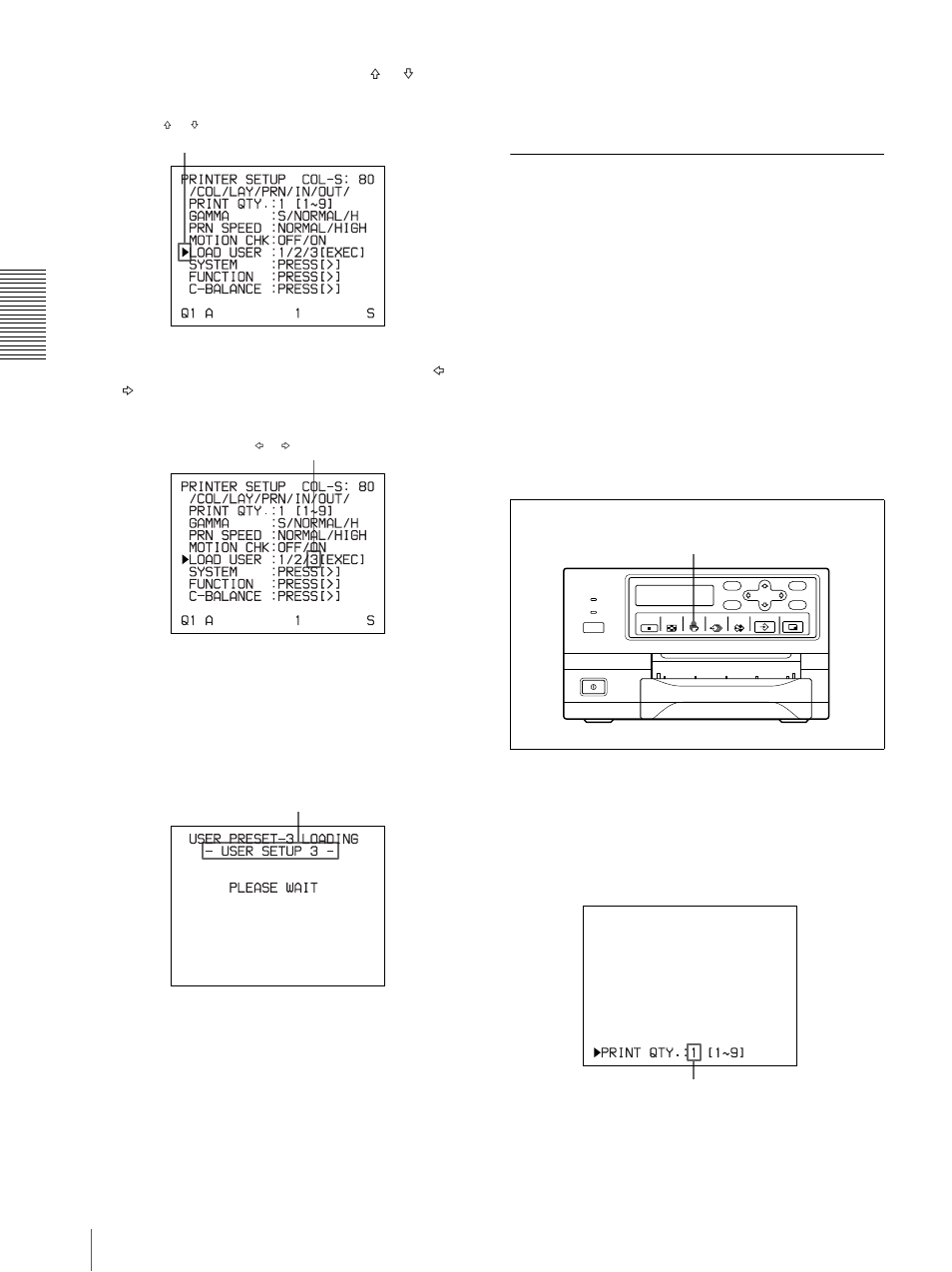 Making multiple copies of identical printouts, Making multiple copies of identical printouts 20 | Sony UP20 User Manual | Page 20 / 67