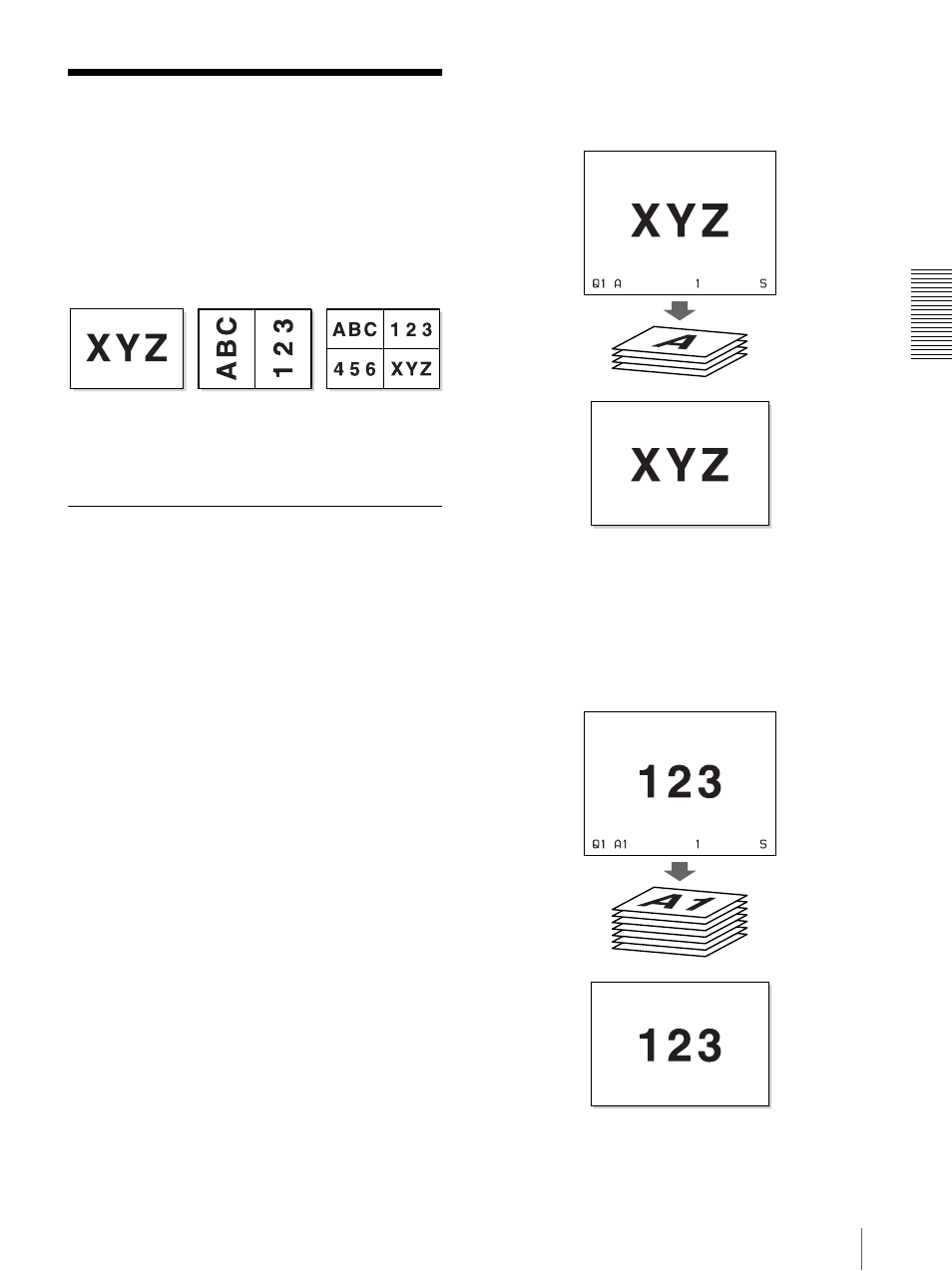 Making variations of printouts, Selecting the memory mode, Frame mode/field mode | Sony UP20 User Manual | Page 23 / 67