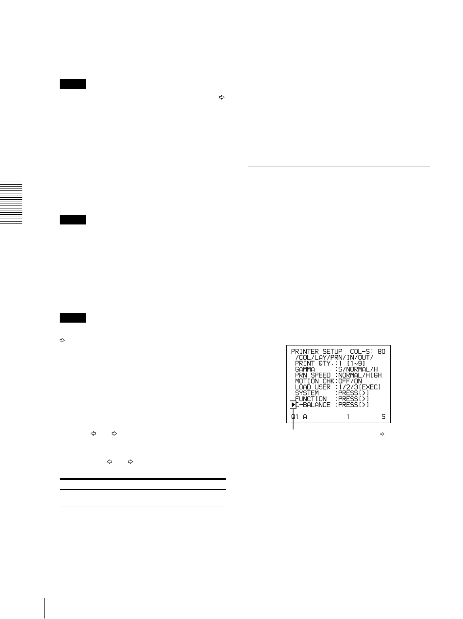 Adjusting the color balance | Sony UP20 User Manual | Page 48 / 67