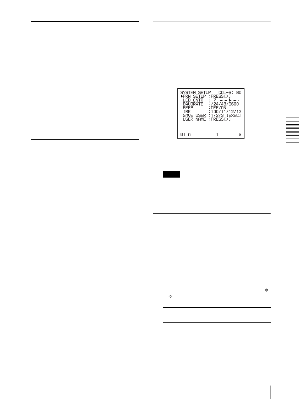 Adjusting the brightness of the printer window, Display (only for the up-21md), Selecting whether the operation and error tones | Sound | Sony UP20 User Manual | Page 53 / 67