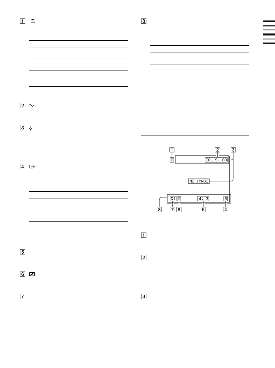 Monitor display | Sony UP20 User Manual | Page 7 / 67