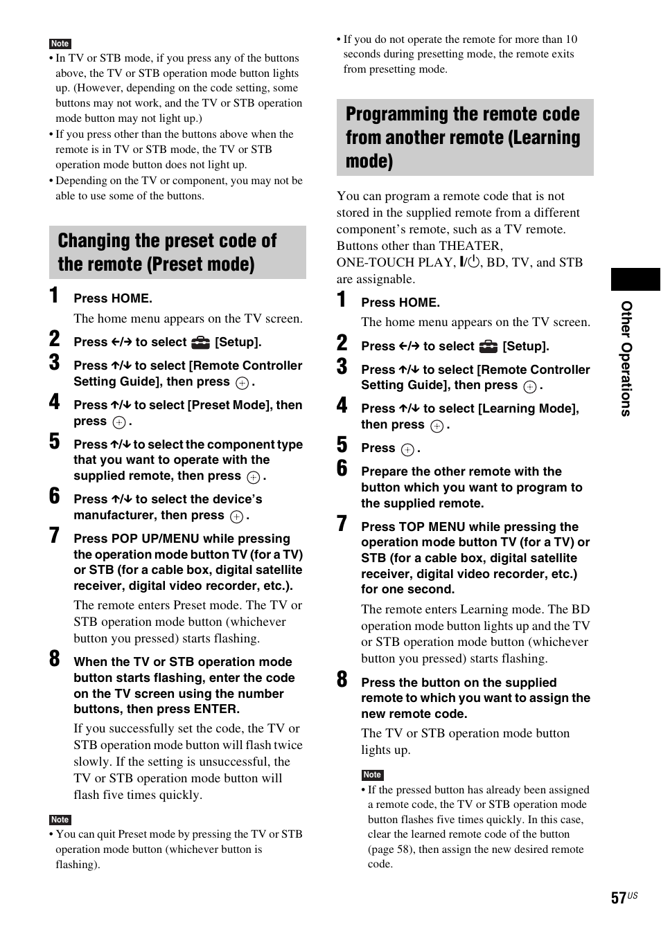 Sony IZ1000W User Manual | Page 57 / 88