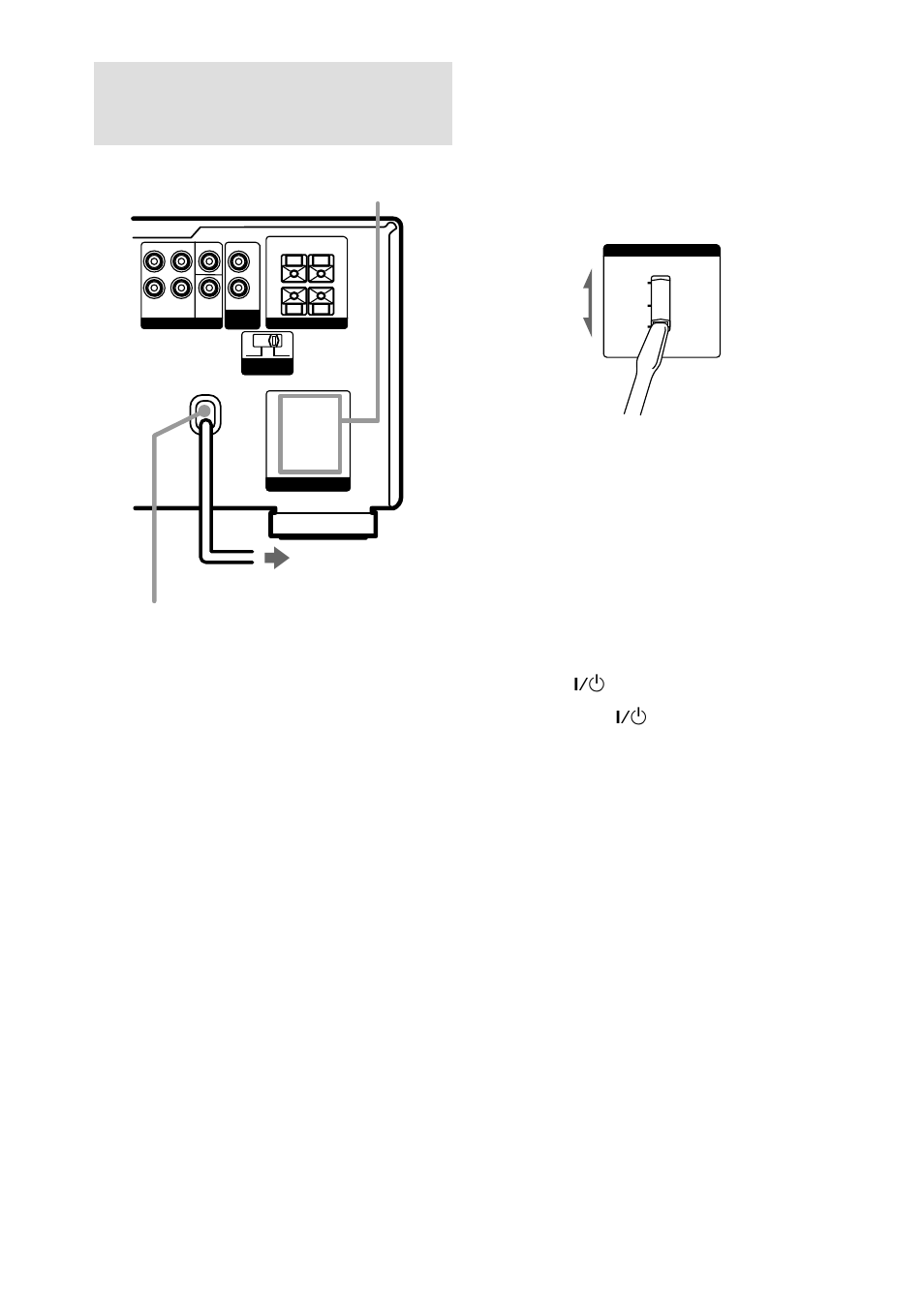 Connecting the ac power cord, Setting the voltage selector, Performing initial setup operations | Enter to clear all” appears in the display | Sony STR-DB1080 User Manual | Page 20 / 72