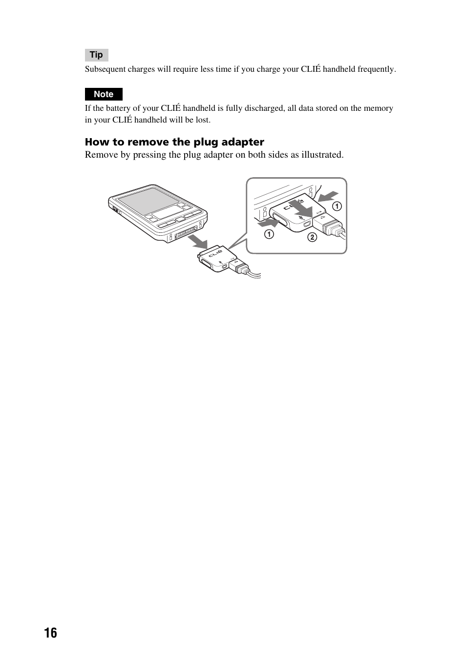 Sony PEG-SJ22 User Manual | Page 16 / 71