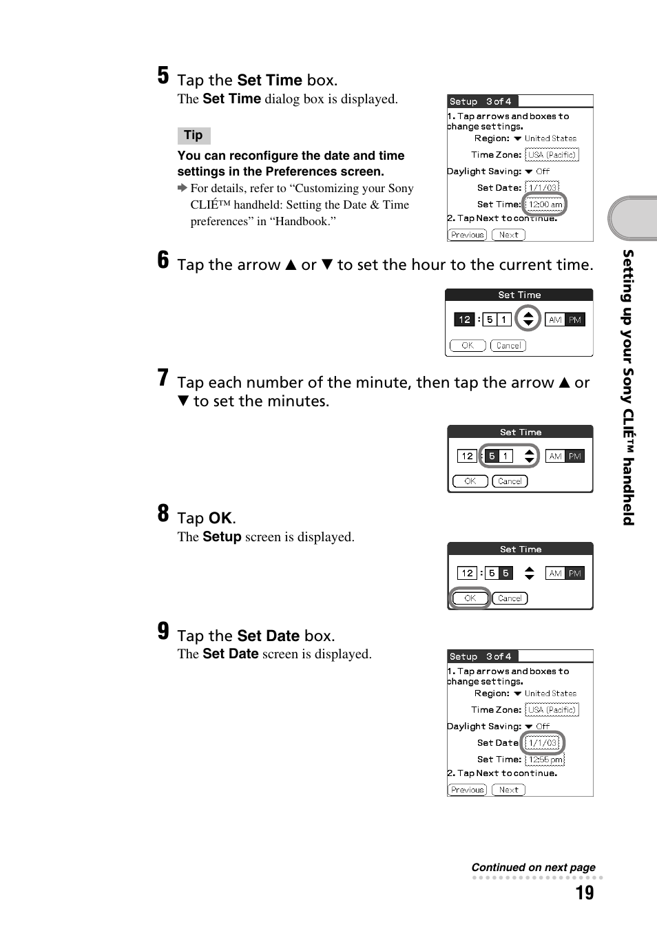 Sony PEG-SJ22 User Manual | Page 19 / 71