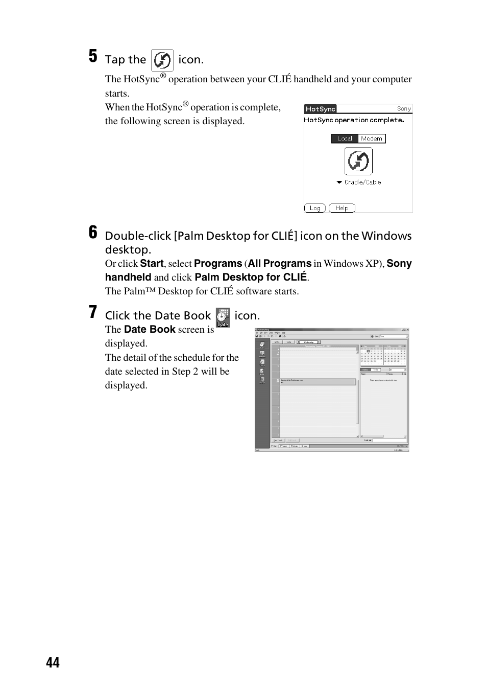 Sony PEG-SJ22 User Manual | Page 44 / 71