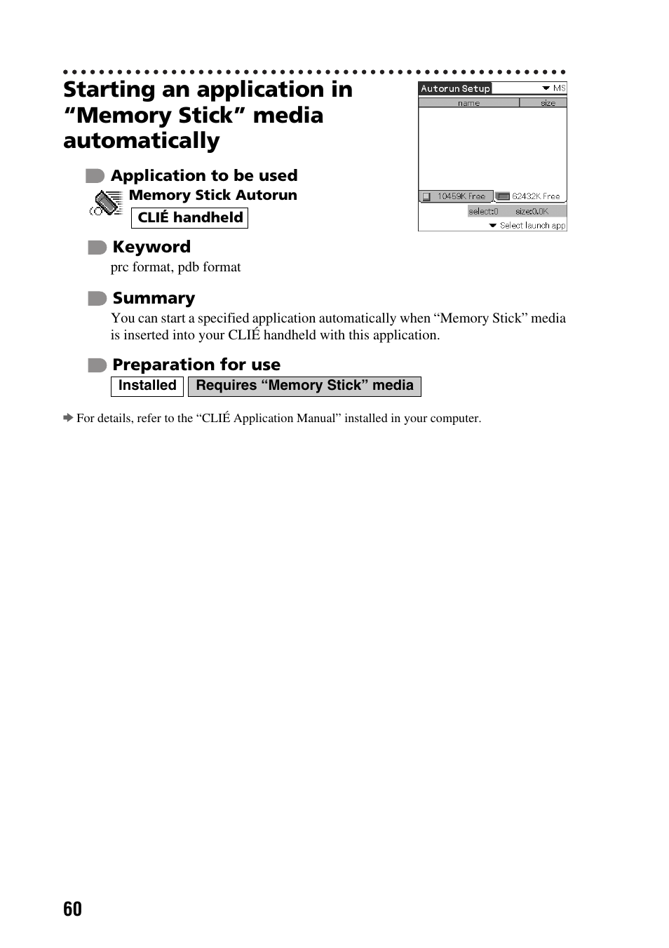 Sony PEG-SJ22 User Manual | Page 60 / 71