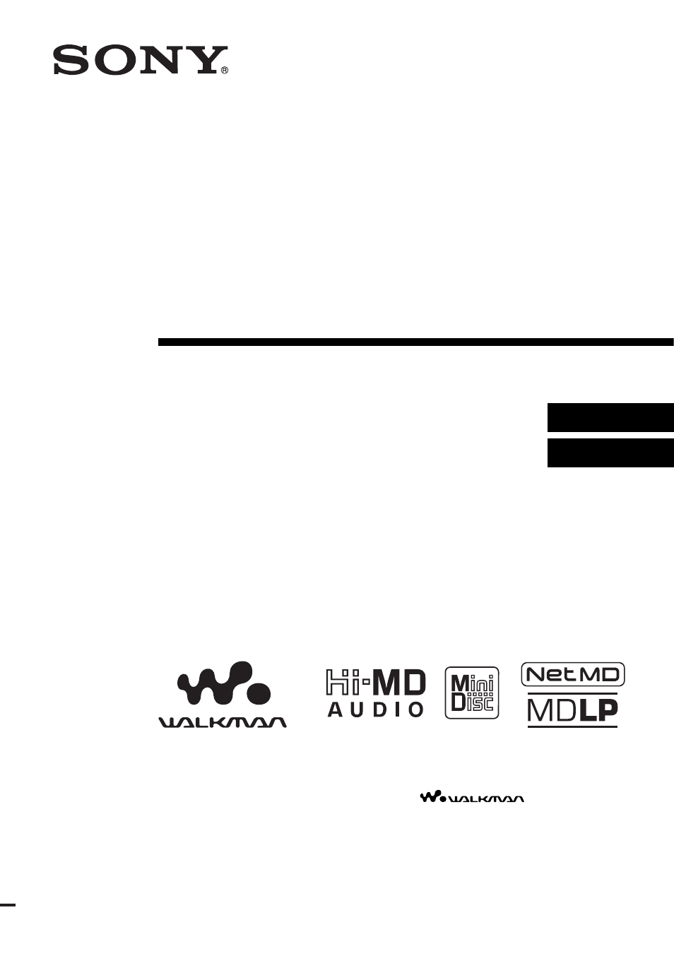 Sony MZ-NH600 User Manual | 112 pages
