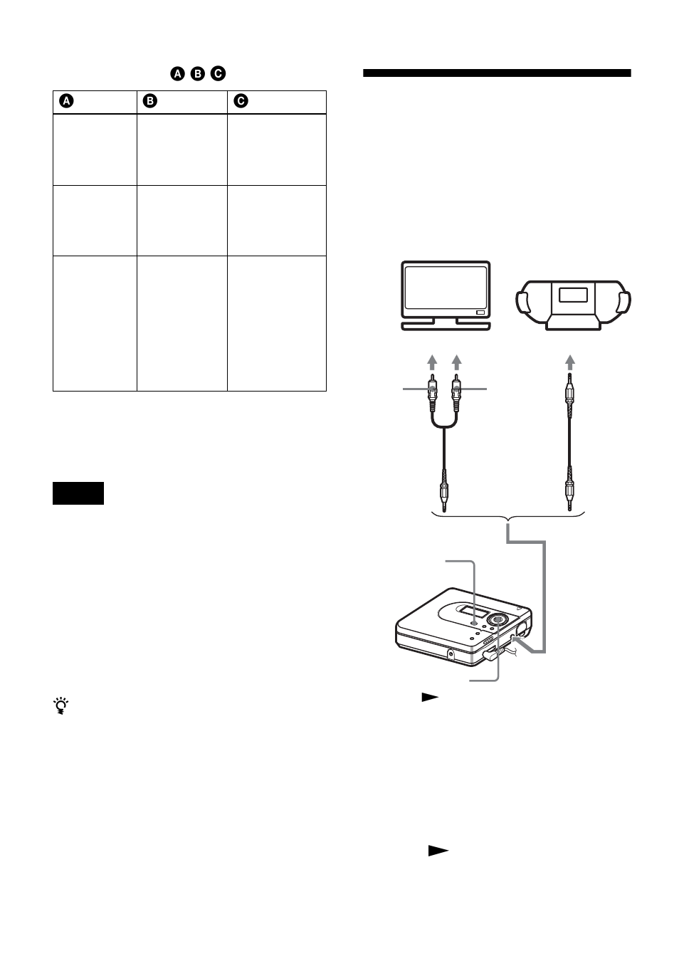 Recording from a tv or radio (analog recording) | Sony MZ-NH600 User Manual | Page 26 / 112