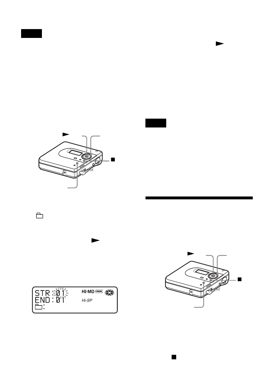Releasing a group setting (group release) | Sony MZ-NH600 User Manual | Page 44 / 112