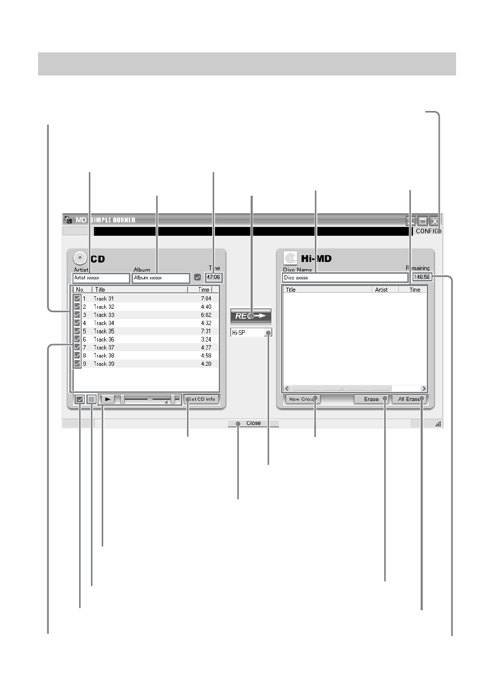 Sony MZ-NH600 User Manual | Page 92 / 112