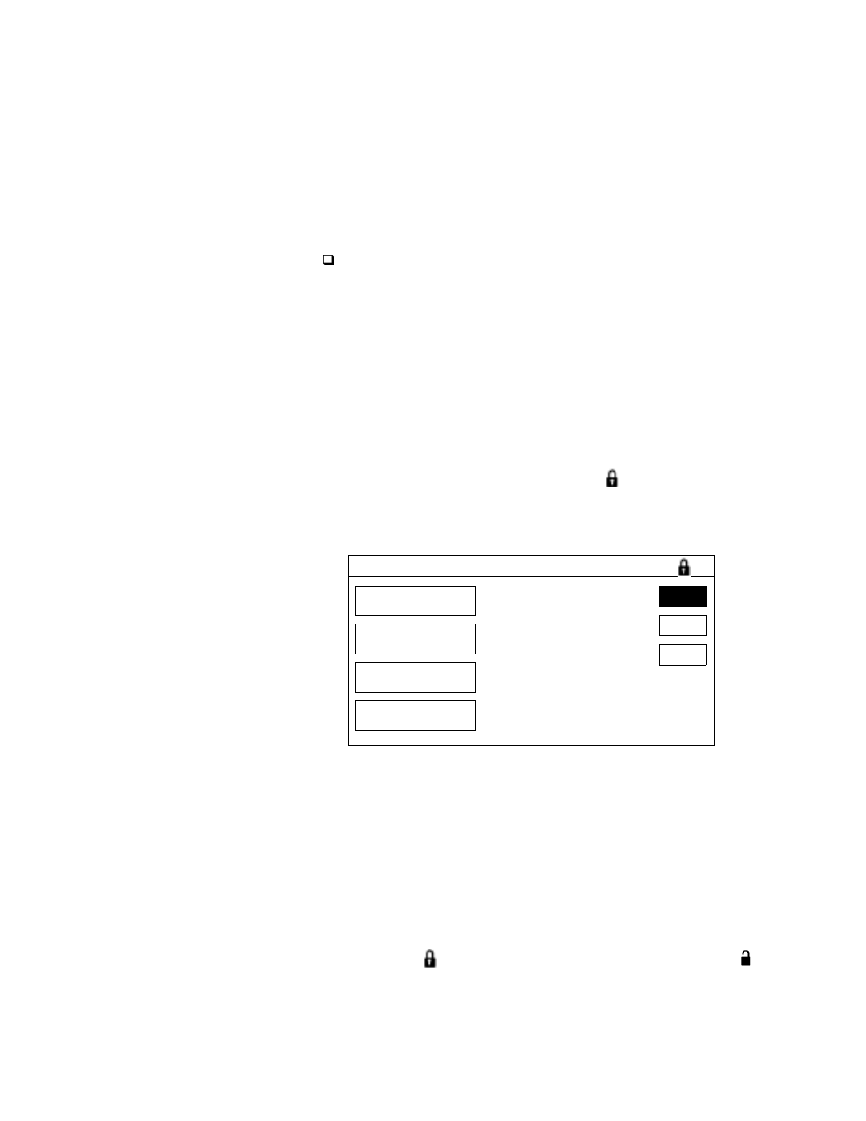 Overriding the system lock, Unlocking your system, Determining the status of the system lock | Sony SAT-A1 User Manual | Page 58 / 92