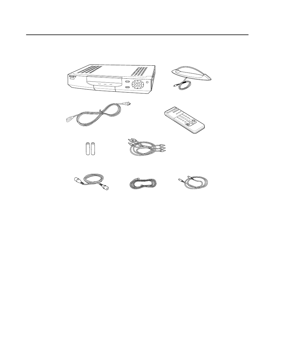 Unpa, Unpacking, Chapter 1: introducing the dss system | Sony SAT-A1 User Manual | Page 6 / 92