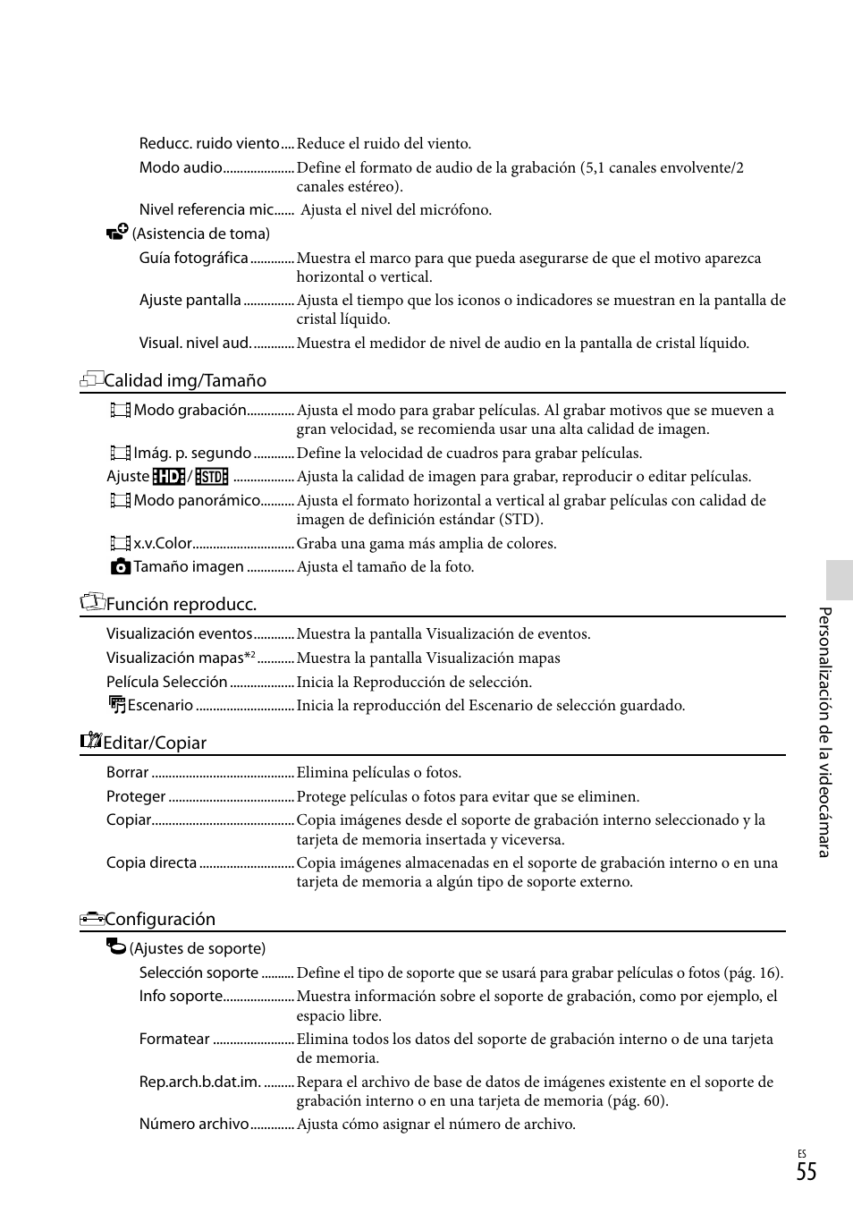 Sony XR160 User Manual | Page 131 / 151