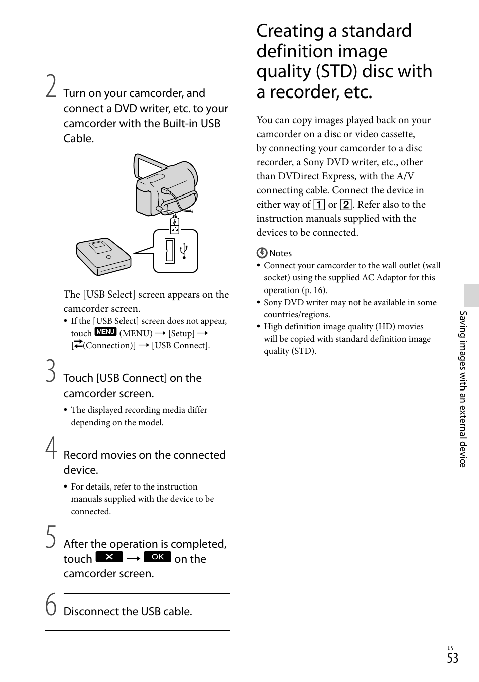 Sony XR160 User Manual | Page 53 / 151