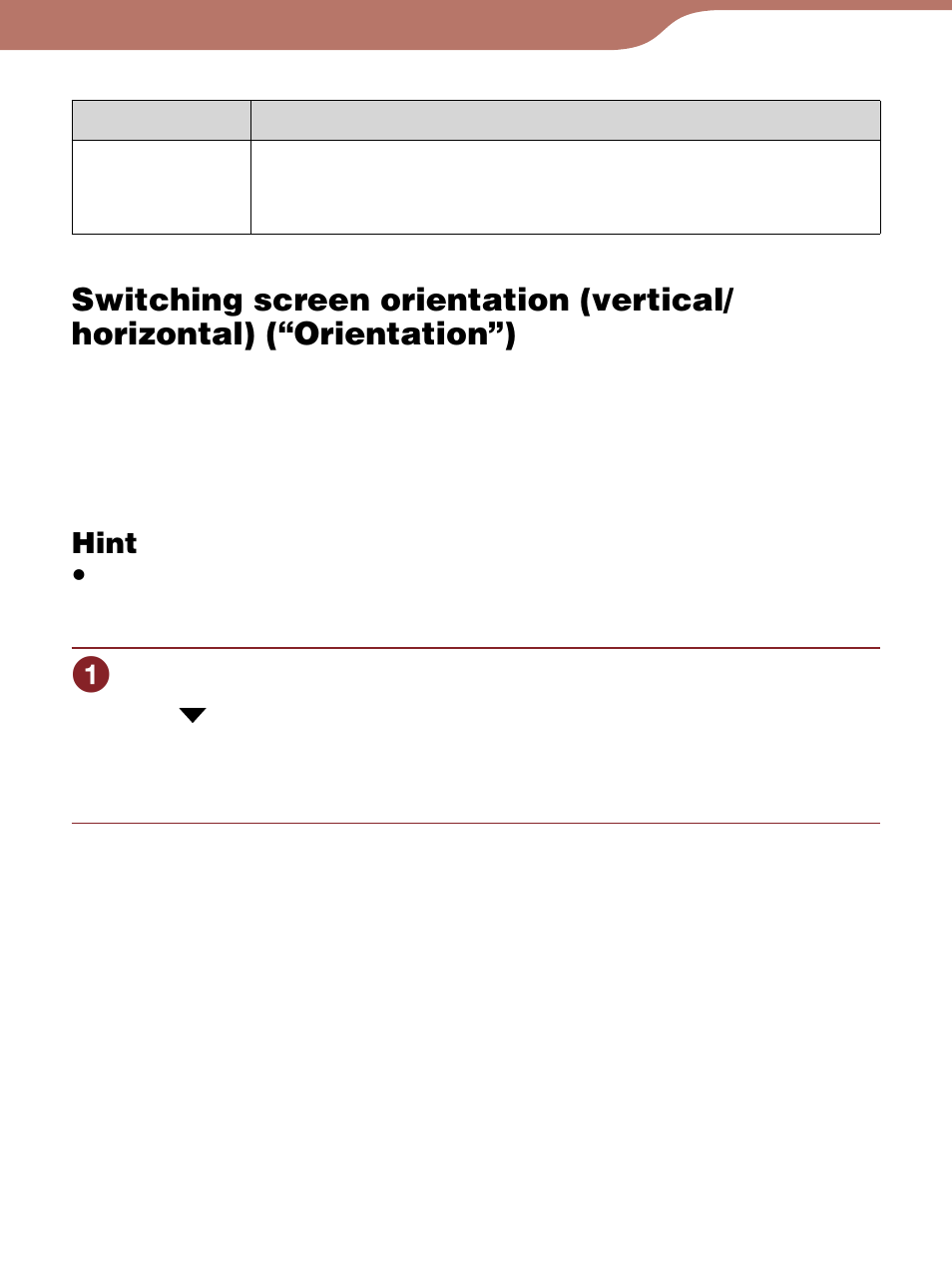 Switching screen orientation (vertical/horizontal), Orientation”), Ientation | Ontal) | Sony Reader 4-153-621-14(1) User Manual | Page 114 / 190