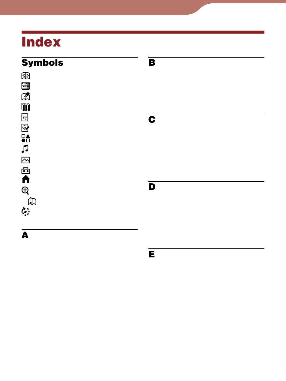 Index | Sony Reader 4-153-621-14(1) User Manual | Page 188 / 190