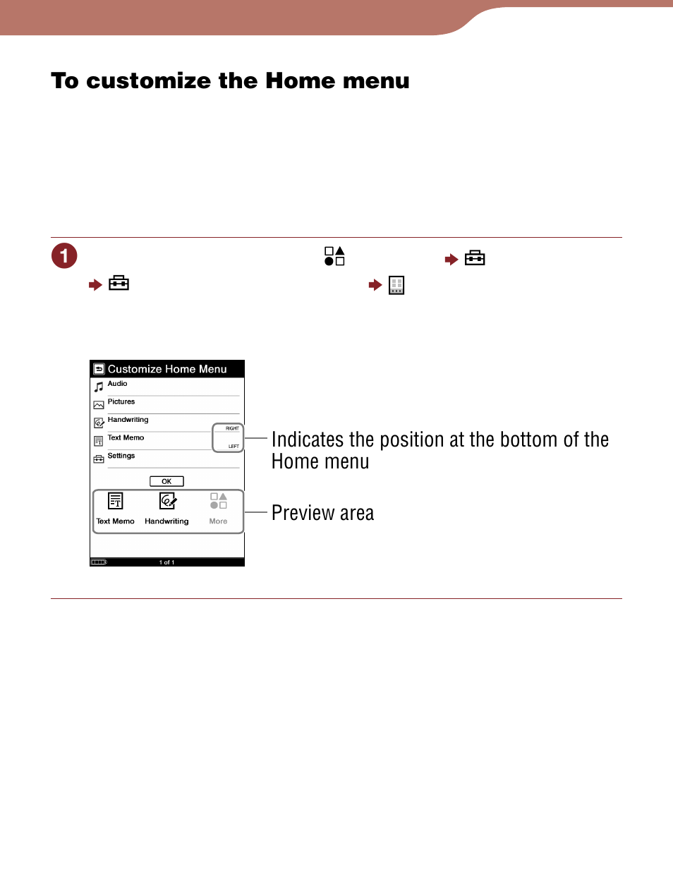 Advanced settings” menu | Sony Reader 4-153-621-14(1) User Manual | Page 31 / 190