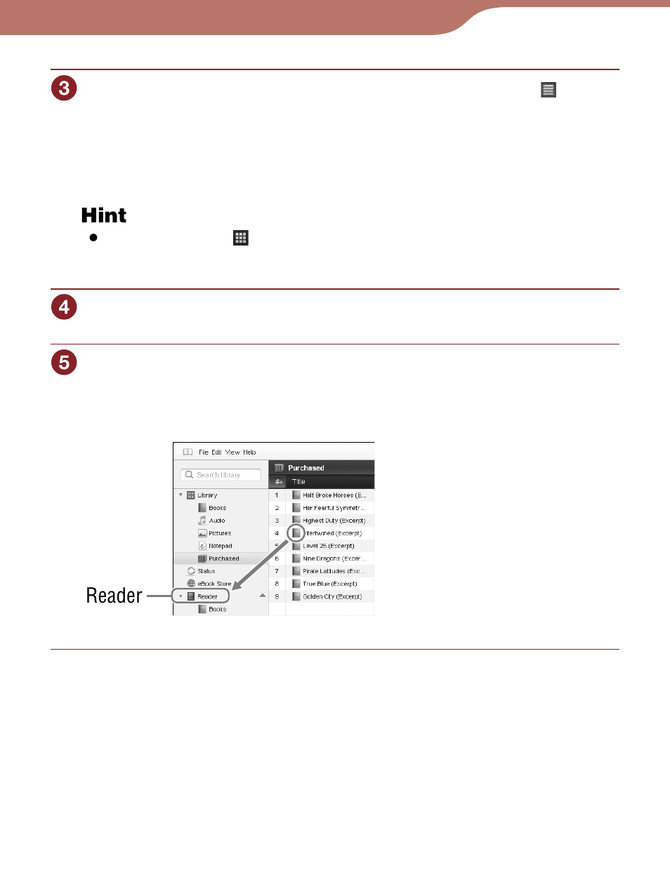 Sony Reader 4-153-621-14(1) User Manual | Page 47 / 190